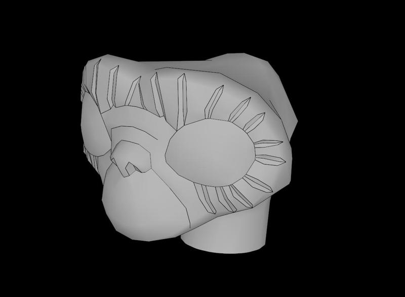 Lego Compatible (27956.dat) Minifig Head Alien E. T.