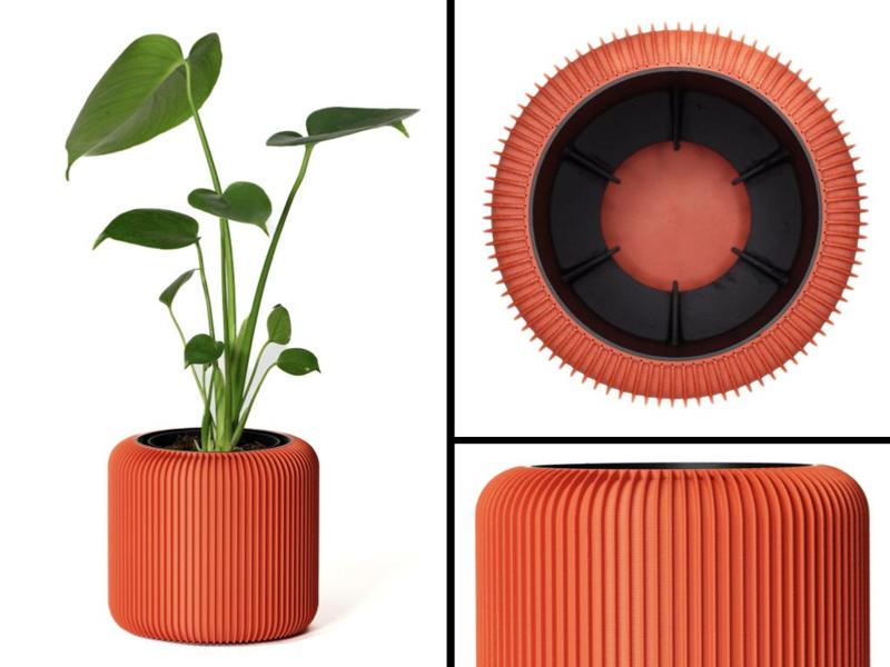 AEROPOD - Cylinder Ridge - Flower Pot System