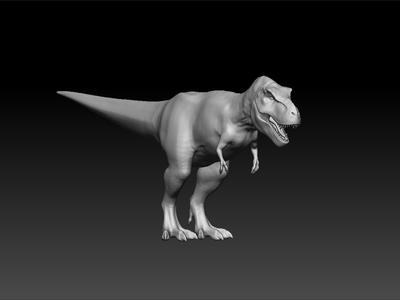 dinosaurs t-rex 3d model for 3d print