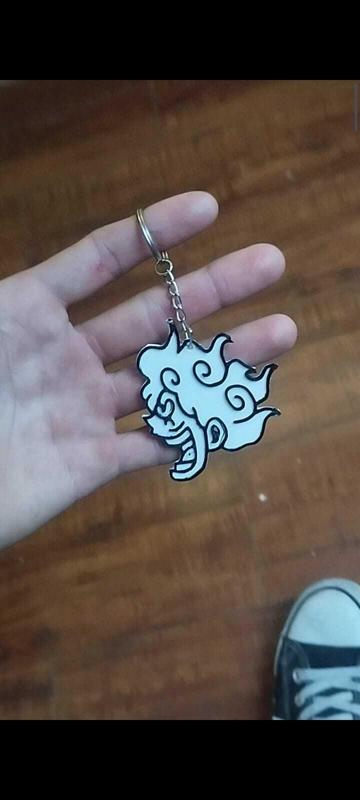 llavero luffy gear 5