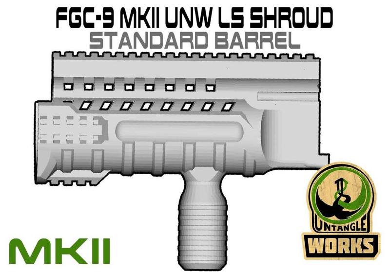 FGC9-MKII UNW LS SHROUD set   