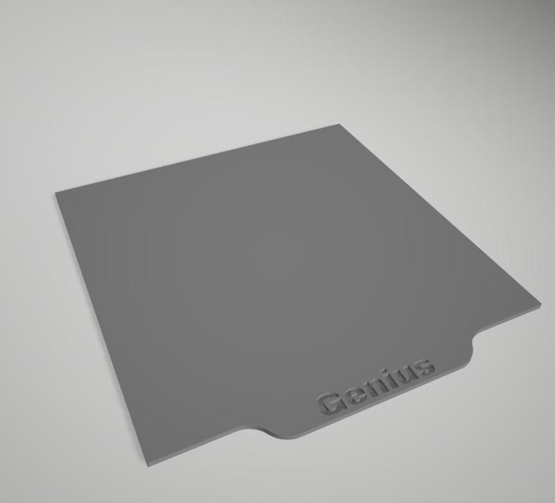 Artillery Genius custom build plate