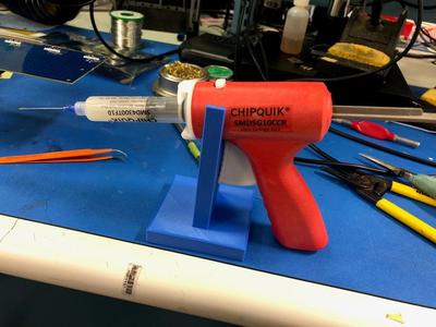 ChipQuik Syringe Gun Stand