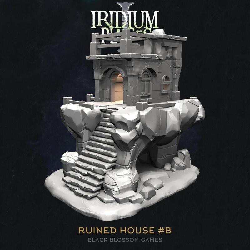 IDP01S15 Ruined House B :: Iridium Places 1 :: Black Blossom Games