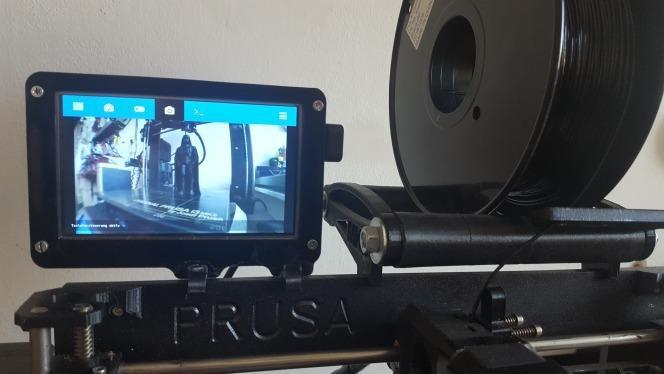 5" LCD Touch Display Mount for Prusa i3 MK2