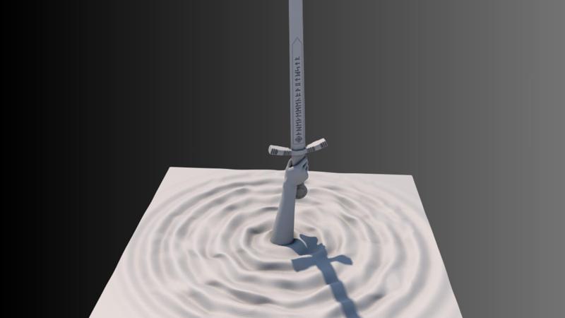 Excalibur ,Excalibur Rises from the Lake