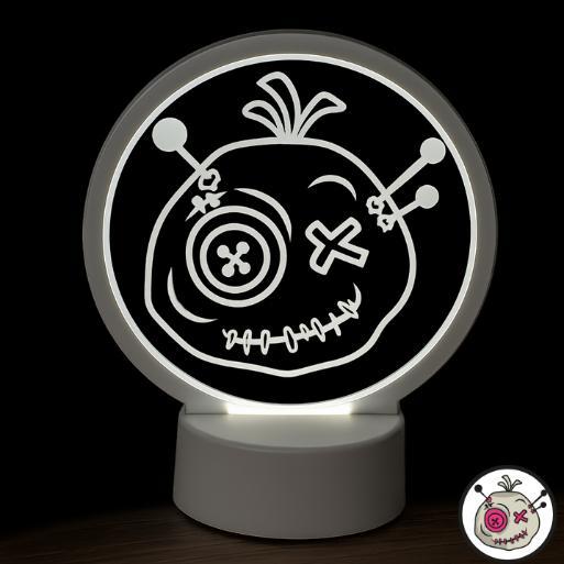 3D Voodoo Token Lamp with + Base