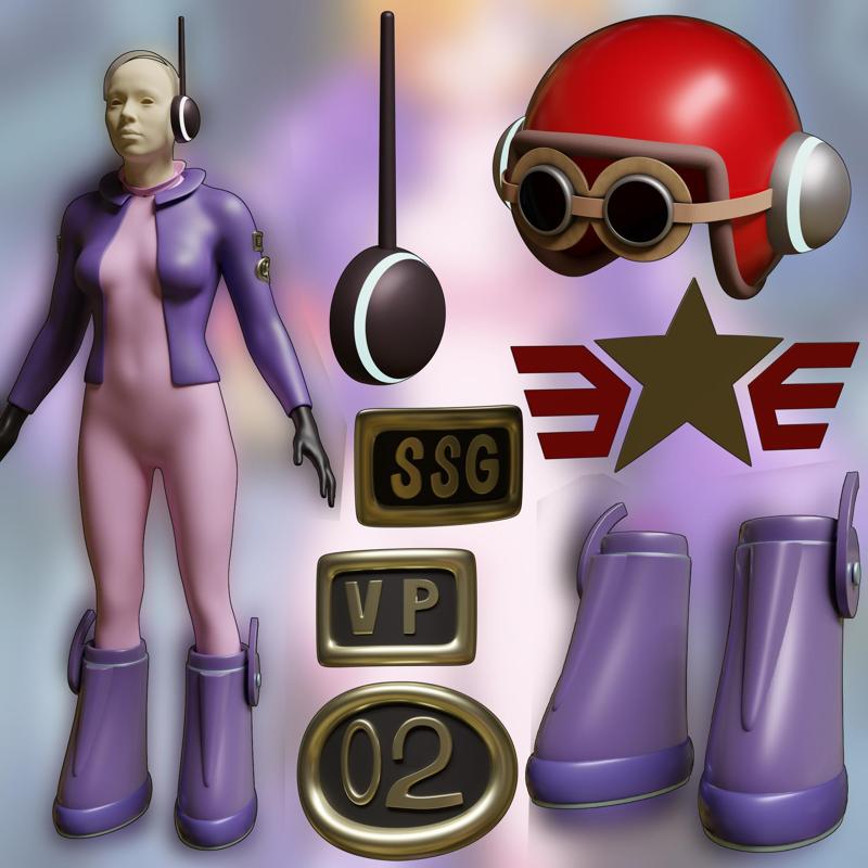 Vegapunk Lilith evil - One Piece Cosplay