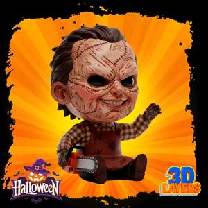 Chibi Leatherface - Halloween