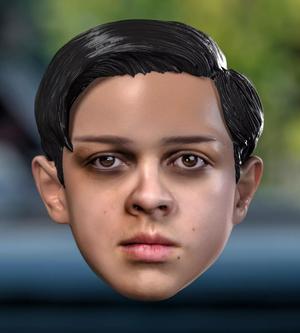 Wednesday Season 2 Isaac Ordonez Pugsley Addams Headsculpt
