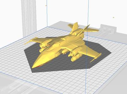 Space Combat Fighter Aircraft