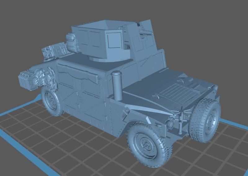 Humvee Armored Turret