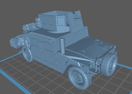Humvee Armored Turret