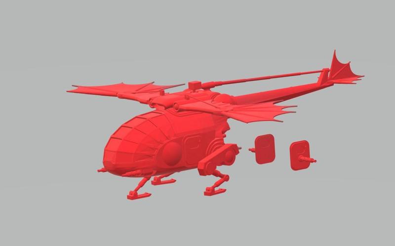 Martian flying machine