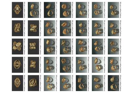 light weight jaali ring 40 STL ready for print