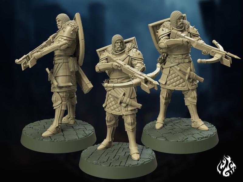 Silver Blades, Human Guards