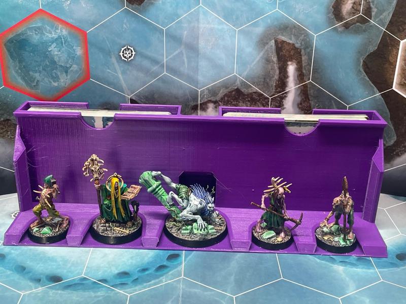 HOLDER FOR ZONDARAS GRAVEBREAKERS, WAR HAMMER UNDERWORLDS, DEATHGORGE