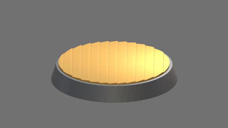 “WOOD WOOD FLOORING” 25mm BASE FOR MODEL MINIATURES *FREE!*