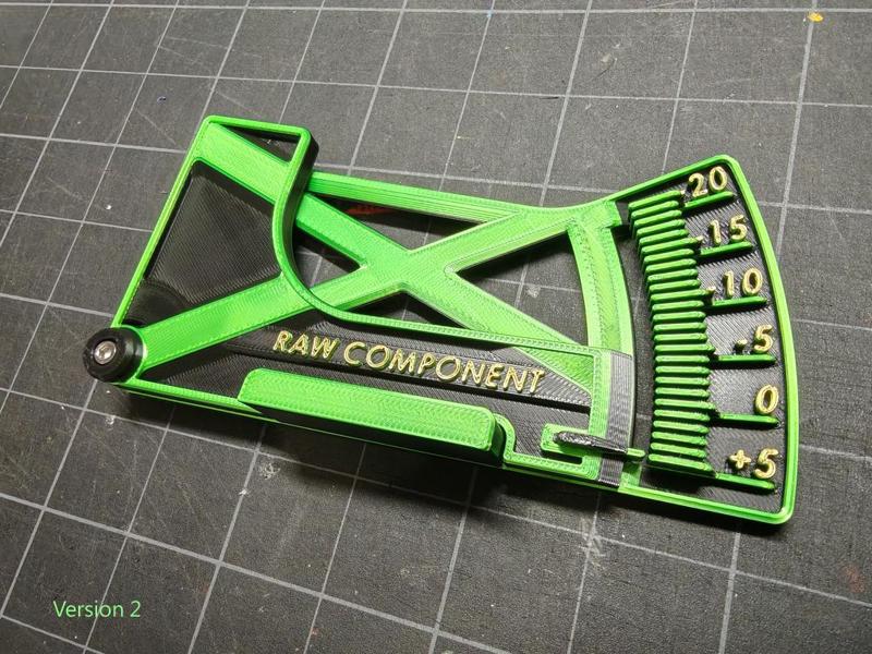 RAWC RC Drift Camber Gauge for 1:10 rc cars
