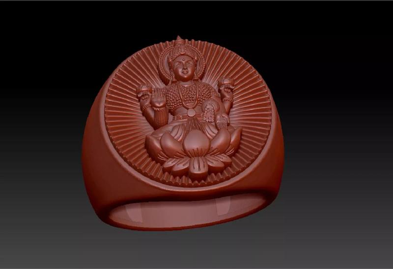 LAKSHMI GOD RING