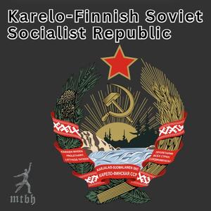 Karelo-Finnish Soviet Socialist Republic Coat Of Arms