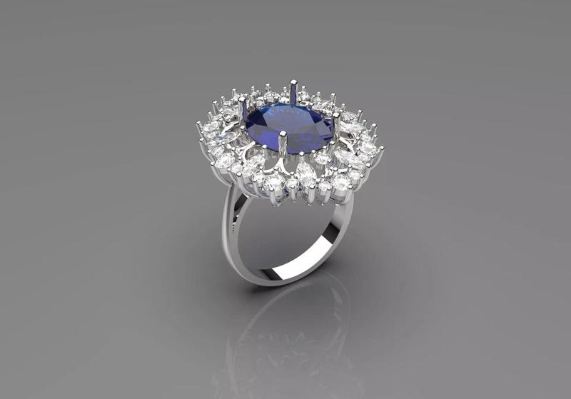 luxury diamond ring jr00029