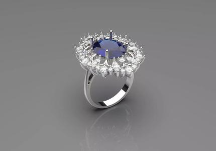 luxury diamond ring jr00029