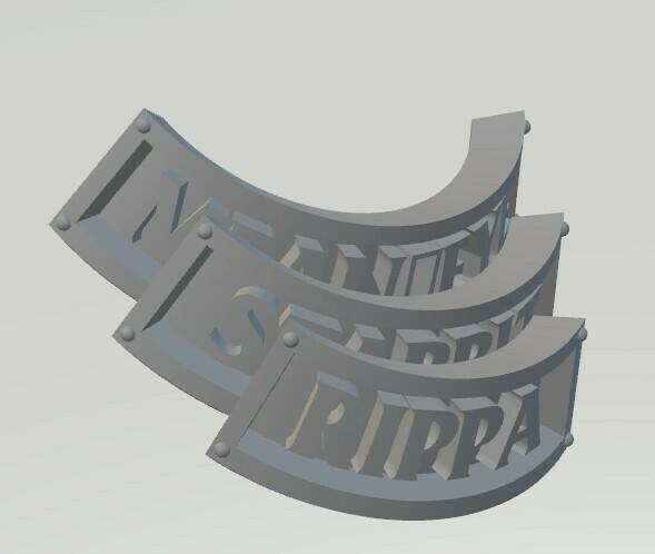 Rippas snarlfangs NAMETAGS S03 BEASTGRAVE WU