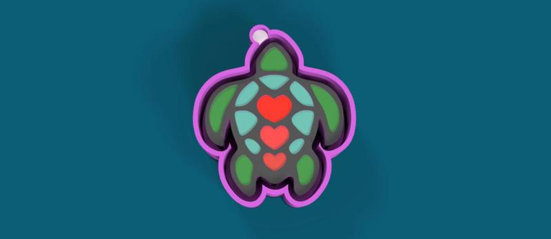 🐢 Turtle – Freshie Mold