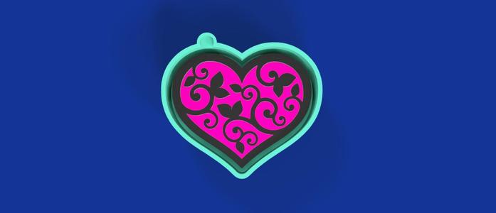 Heart Mold freshie versatile candle  – Classic & Romantic