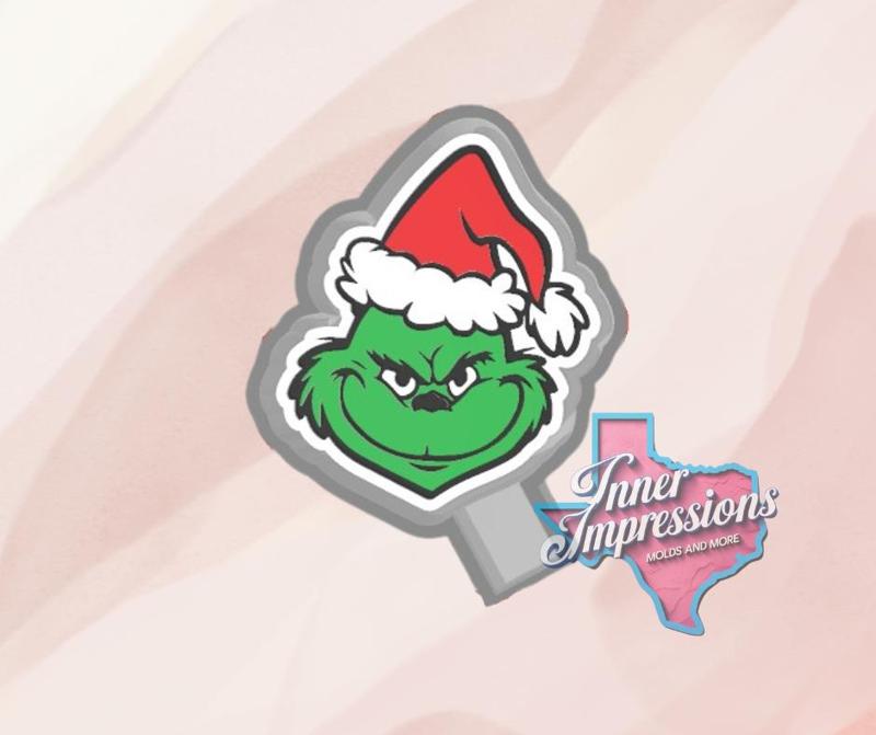 Grinch Freshie Mold