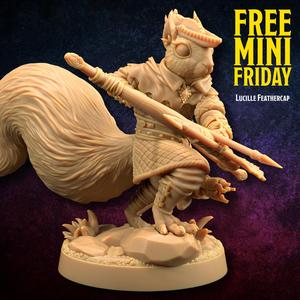 Lucile Feathercap | PRESUPPORTED | Free