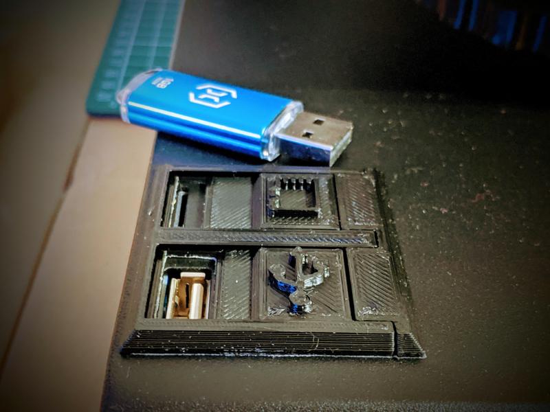 USB Cover Artillery Sidewinder X1, Genius