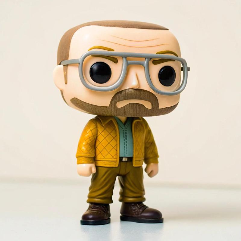 Breaking Bad Heisenberg Walter White 3D Chibi Figure