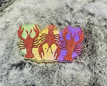 Mardi Gras Crawfish Freshie Mold - 3D Model Mold Box for Silicone Freshie Moulds