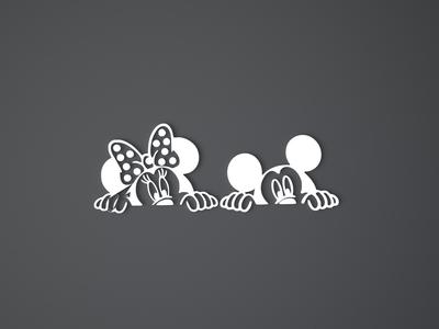 MINNIE & MICKEY MURAL