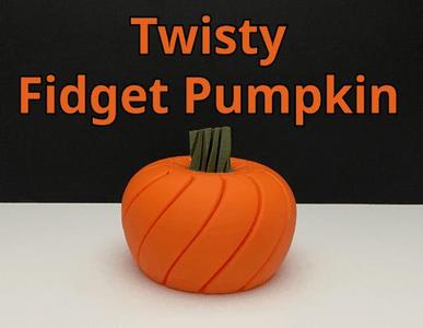 Twisty Fidget Pumpkin - Halloween