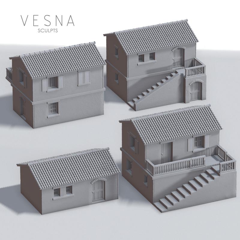 MEDITERRANEAN HOUSE A (MULTI-PART)