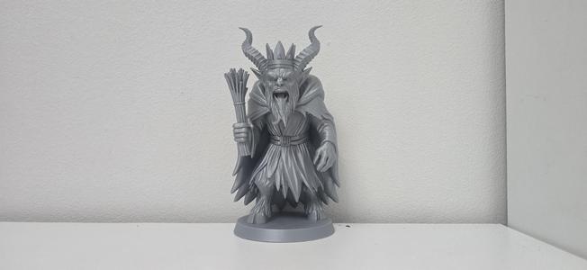 Halloween Krampus Emperor – Grey Ruler of Shadows