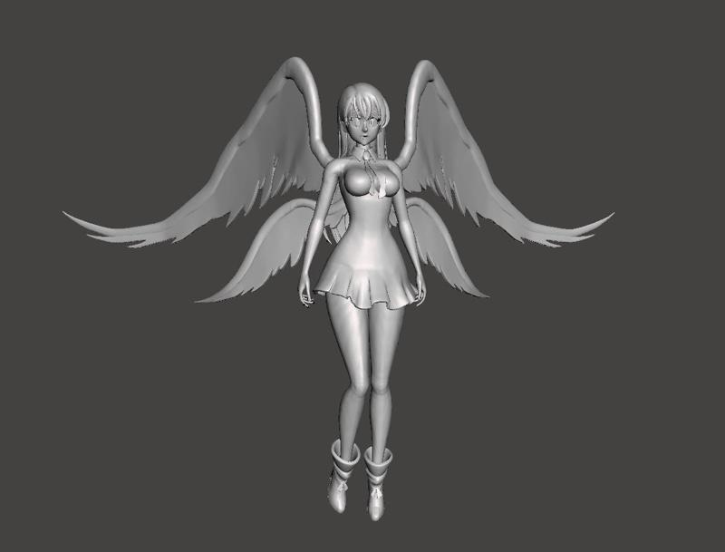 Elizabeth Goddess 3D Model