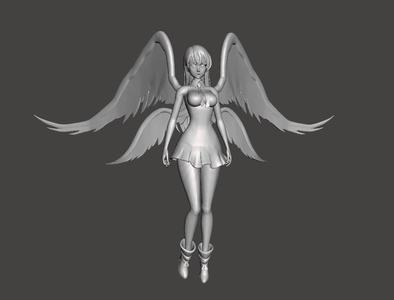 Elizabeth Goddess 3D Model
