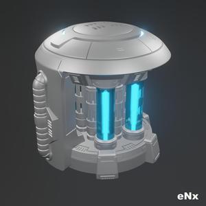 Thermo-Plasma Generator FUTURISTA (SCI-FI)