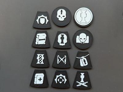 Kill Team Inquisitorial Agents Tokens