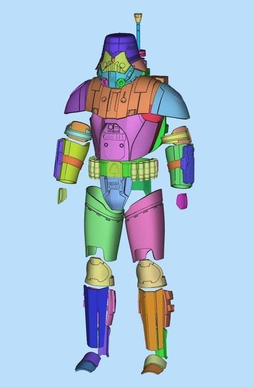 Sith Imperial Trooper Full Size Props STL Files 3D print model