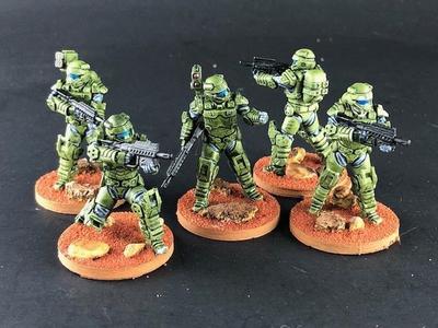 Galactic Exterminators Mech Troopers