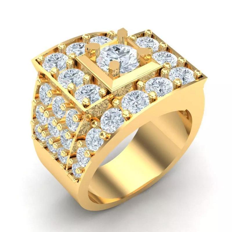 Diamond Man Ring Jewelry 1MR061