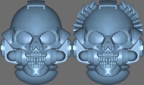 Warhammer 40k - Primaris Space Marine "Deathmask" Pattern v.2