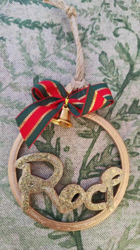 CHRISTMAS DECORATION WITH NAME "ROCI".