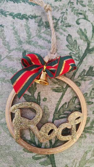 CHRISTMAS DECORATION WITH NAME "ROCI".