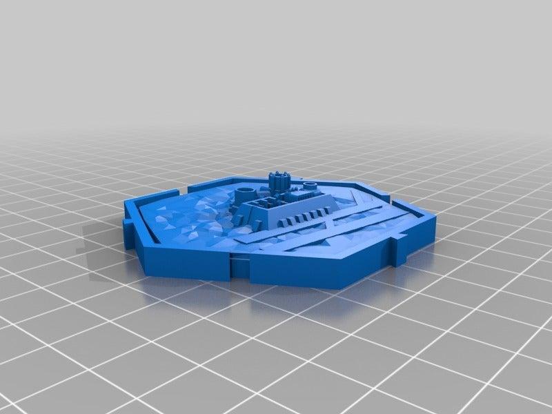 GrimDark Planetary Empires Spaceport Tile 40k